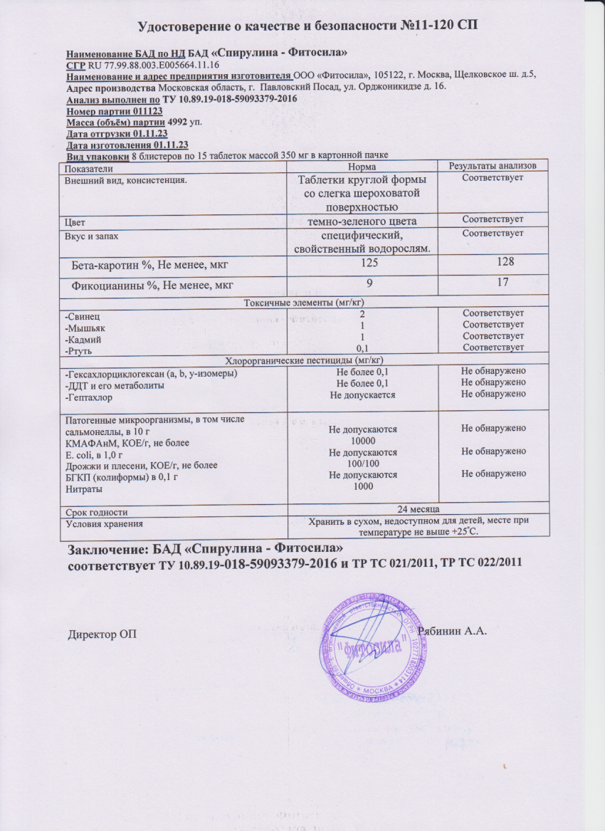 Паспорт №011123